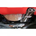 FD50 Cobra Sport Ford Fiesta MK7 ST180 2013> Cat Back System - 2.5" bore Resonated - Twin Tailpipe, Cobra Sport, FD50